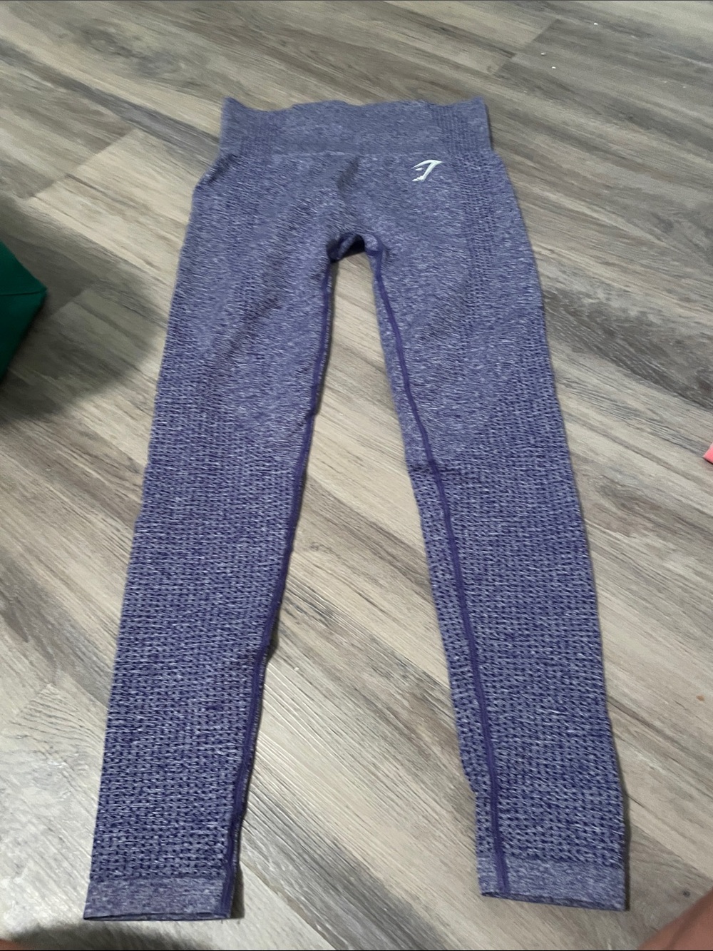 Gymshark Purple Seamless Textured Leggings